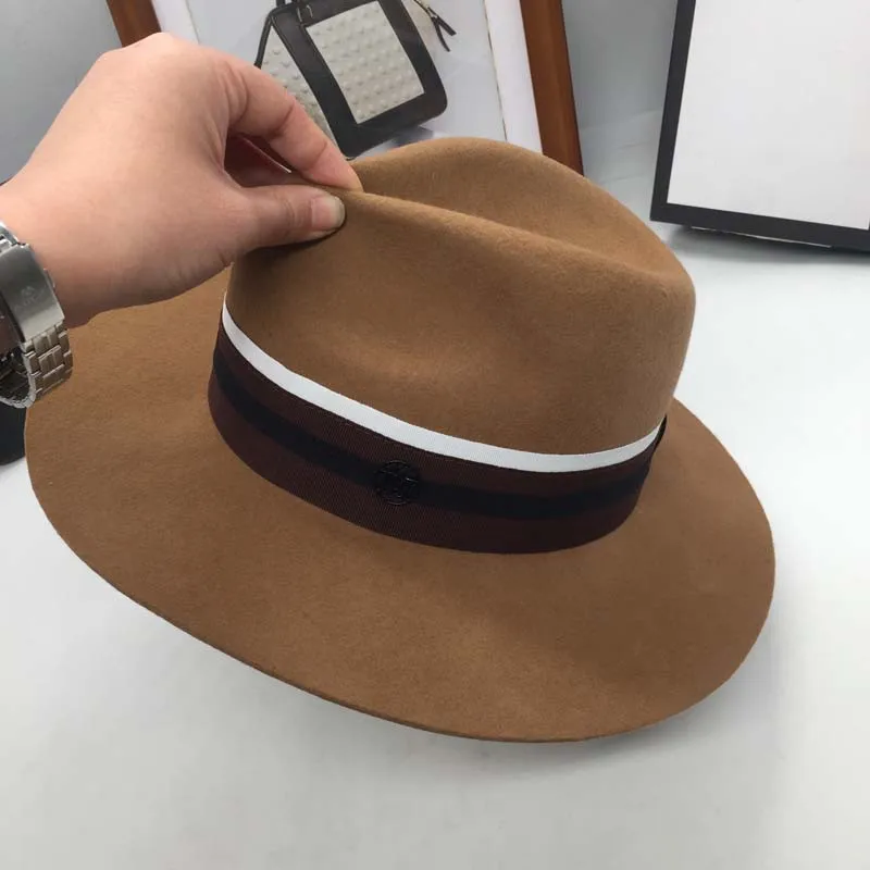 Новая шерстяная шляпа Sir, модная стандартная шапка в английском стиле, старинный стиль, предотвращающий греться фетровые шляпы для мужчин и женщин