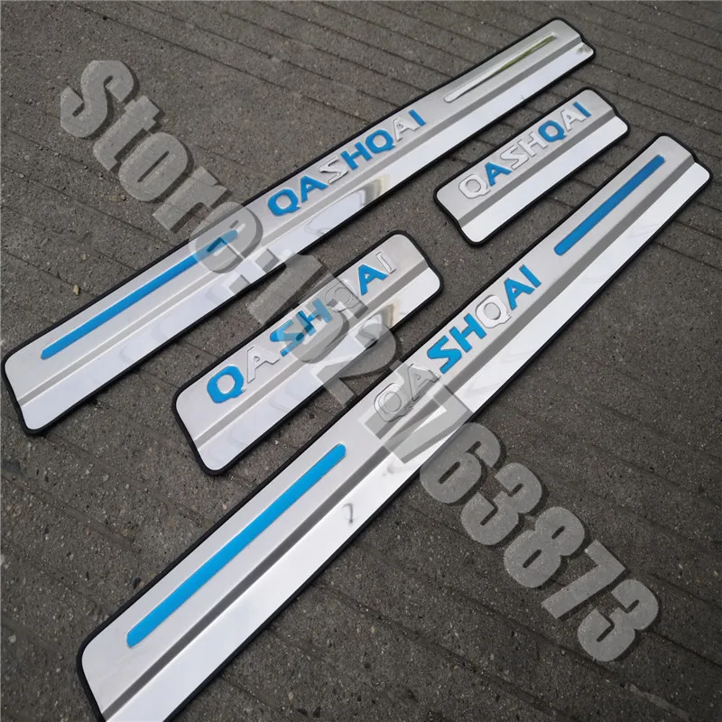 Car accessories high quality stainless steel SScuff Plate/Door Sill Door for Nissan Qashqai J11 2015-2020 Styling | Автомобили и