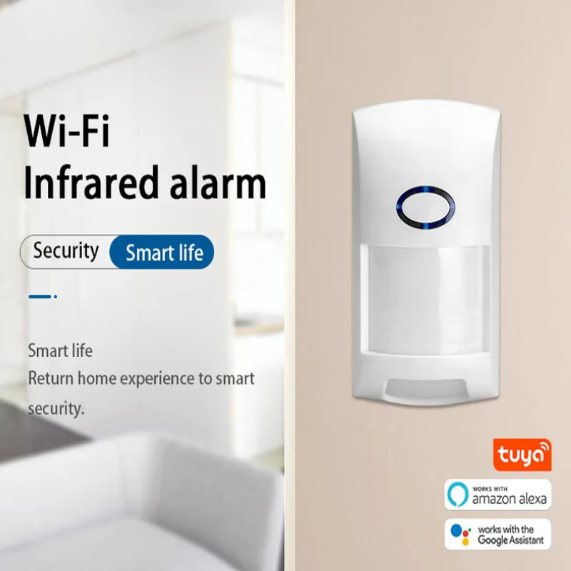 

Беспроводной инфракрасный датчик движения Tuya, Wi-Fi инфракрасный детектор, управление через приложение, Интеллектуальное распознавание дома...