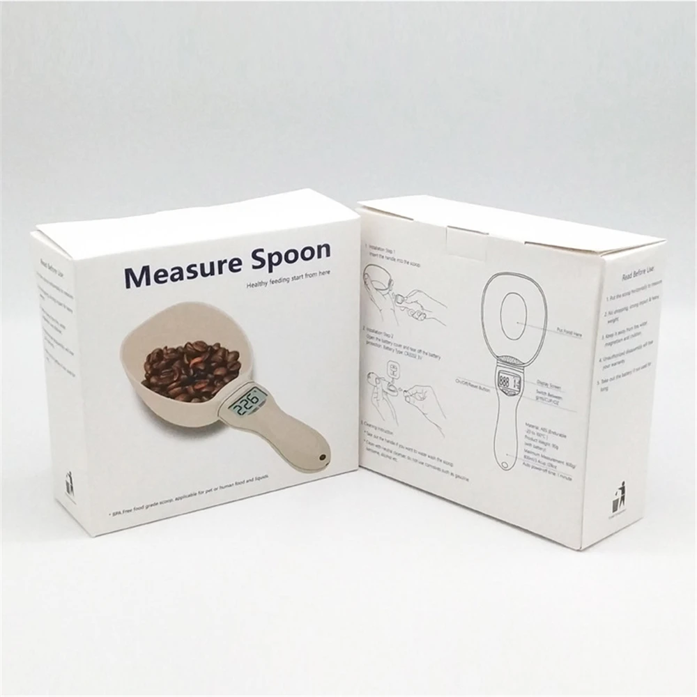 

Cat Food Dog Food Pet Food Electronic Weighing And Measuring Spoon Kitchen Powder Coffee And Other Electronic Measuring Spoons
