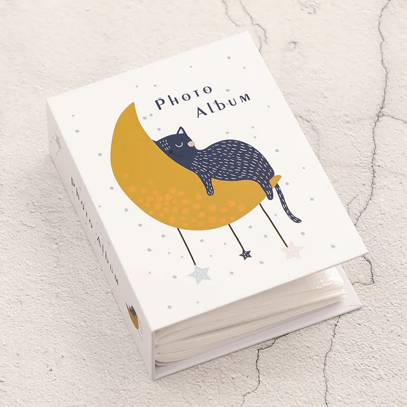 

100 Pockets 6 inch Photo Album Picture Storage Scrapbooking Picture Case Cartoon animals Photo Album Frame Family