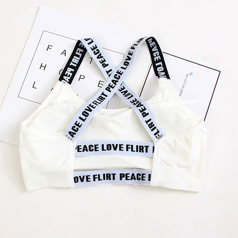 Бюстгальтер для девочек из модала красивый лифчик на бретельках нижнее белье