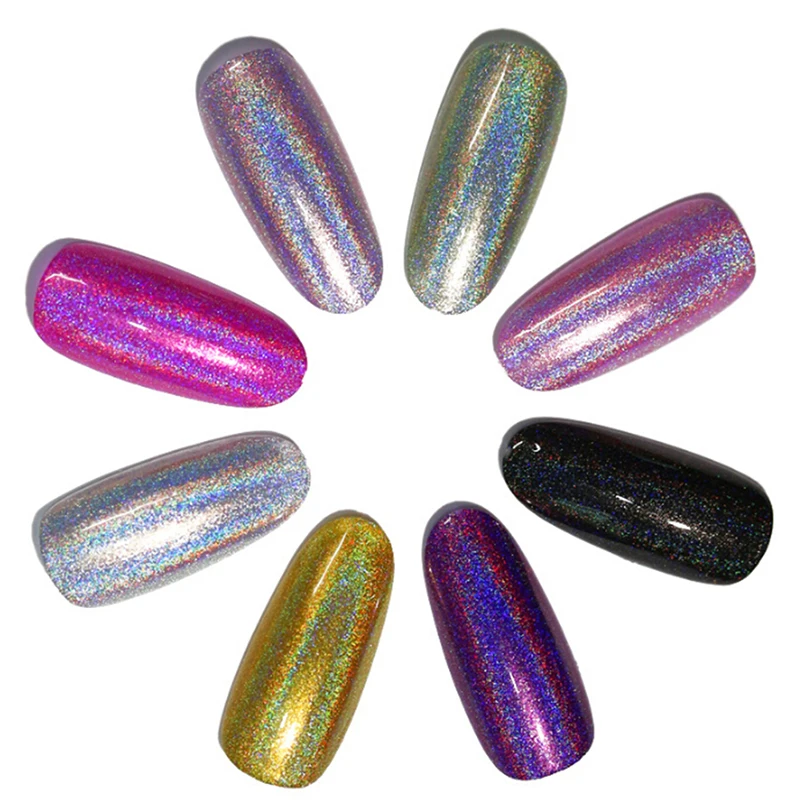 1 флакон 6 мл суперсияющий волшебный Радужный голографический блеск лак для