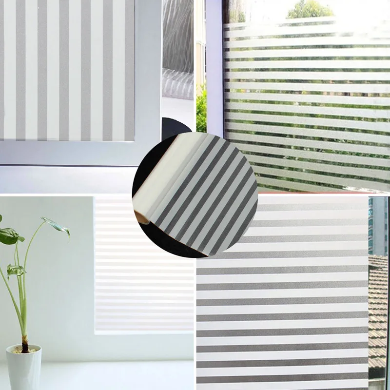 Стильная Классическая оконная наклейка наклейки на стекло для ванной комнаты