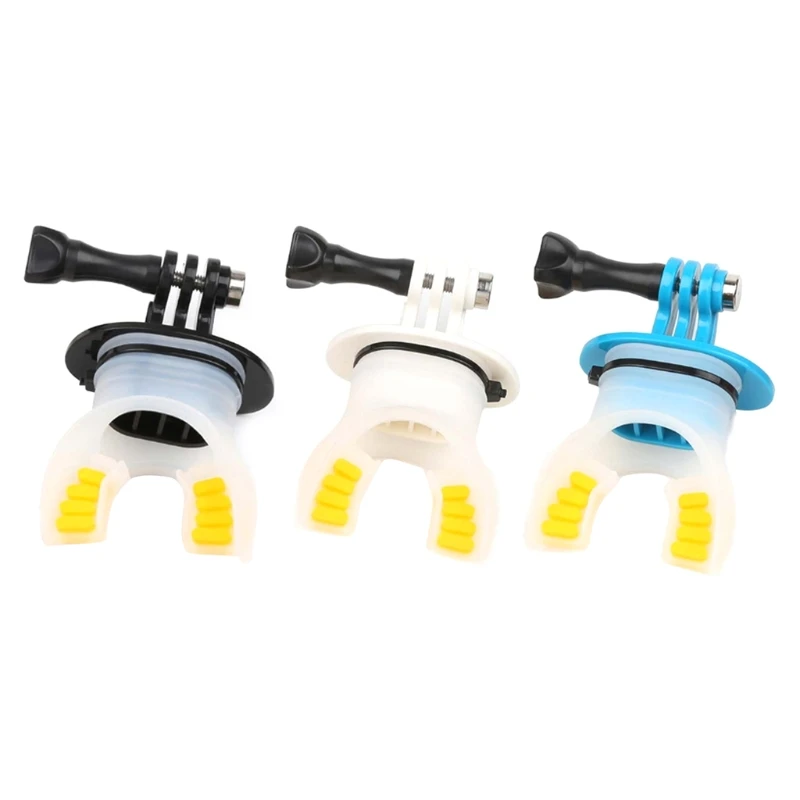 2022 New  Mouth Mount Bite Kit Diving Surfing Mounting Accessories for Hero 8 7 6 5 Max