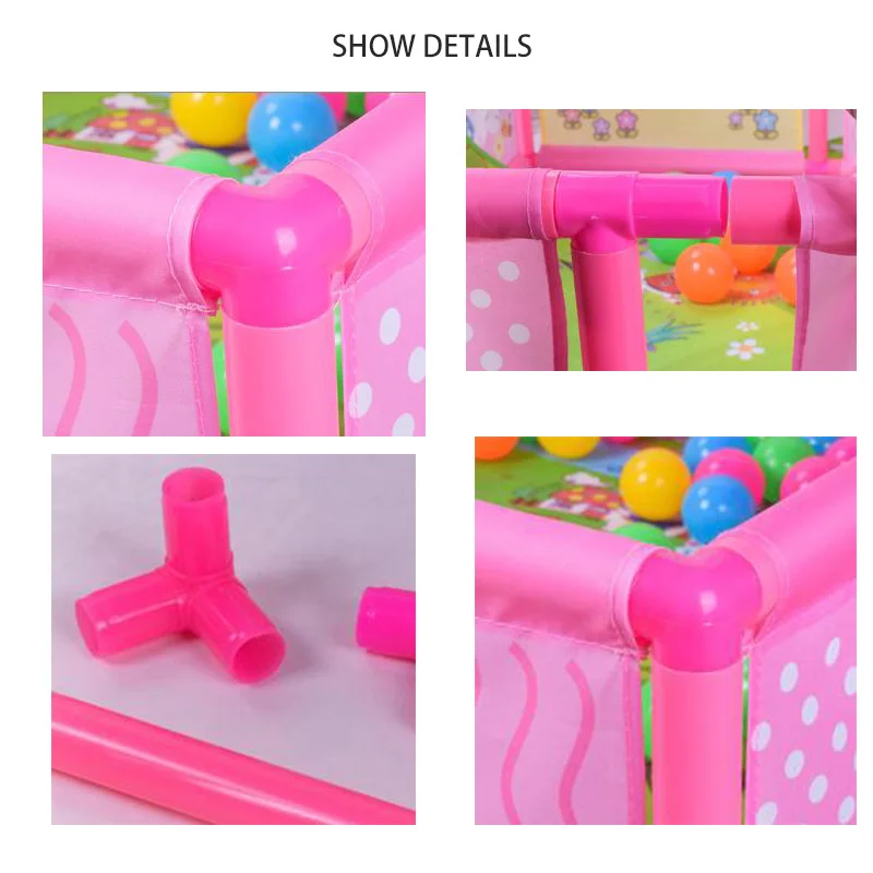 Мультяшное детское пластиковое ограждение для безопасности ребенка бассейн детская игра малыш Ползания безопасность/шары для пула 100 шт 6 см
