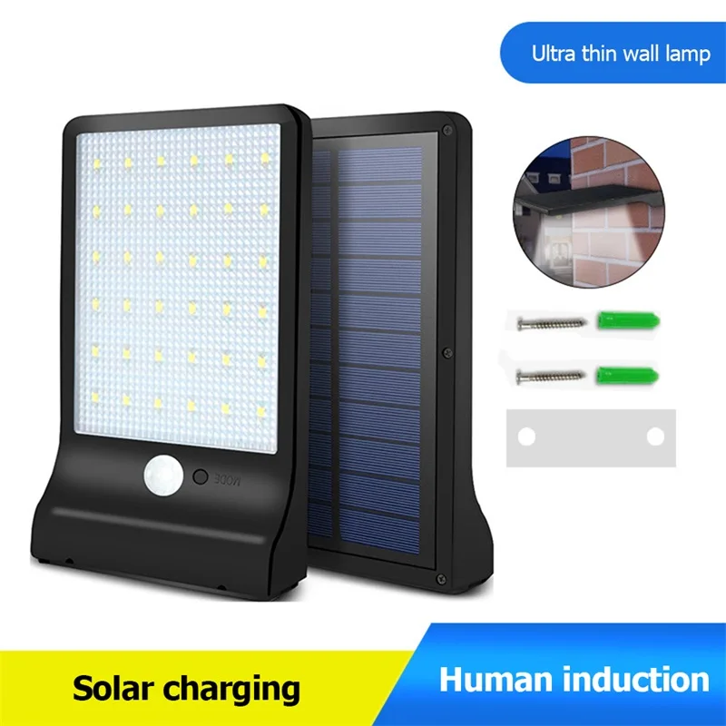 Уличные настенные лампы OUFULA на солнечной батарее водонепроницаемый садовый