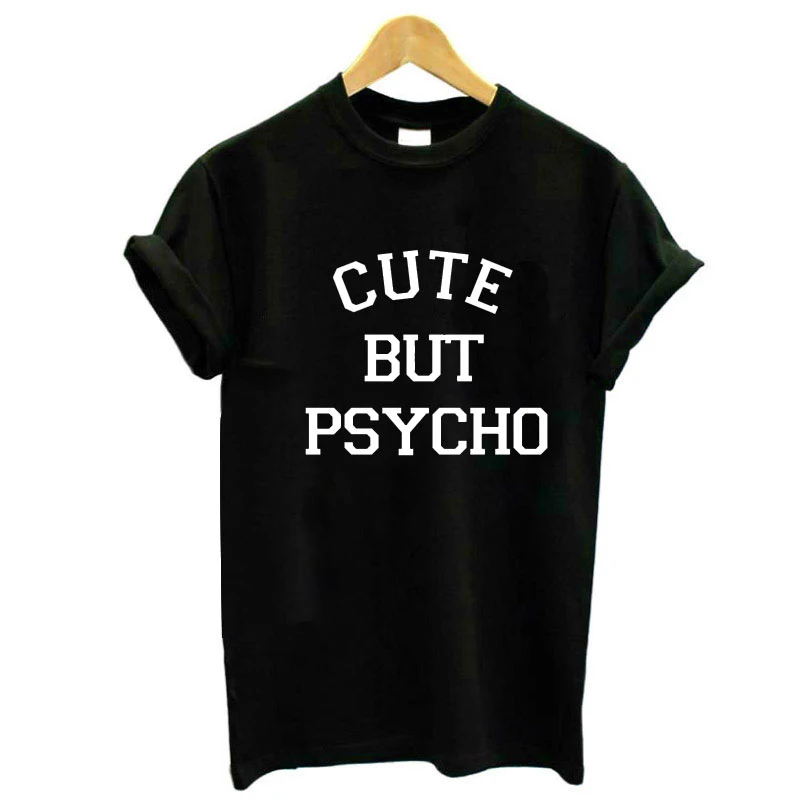 Милая женская футболка с графическим принтом надписью но психоделия хлопковые