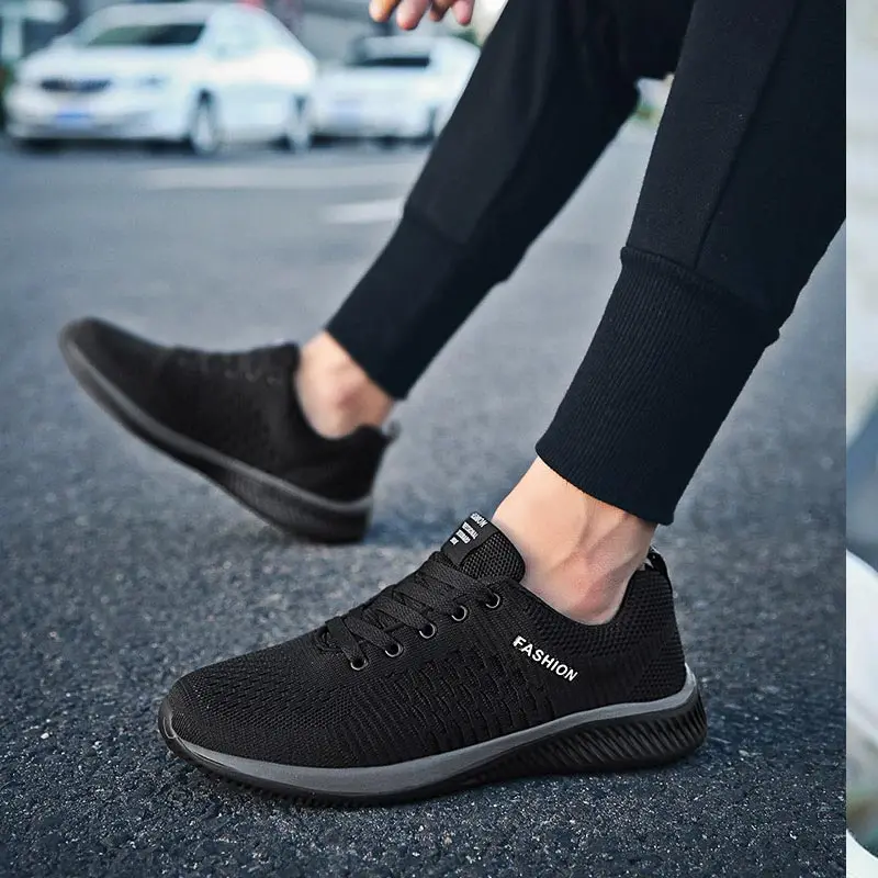 Кроссовки размера плюс для мужчин и женщин легкая спортивная обувь бега