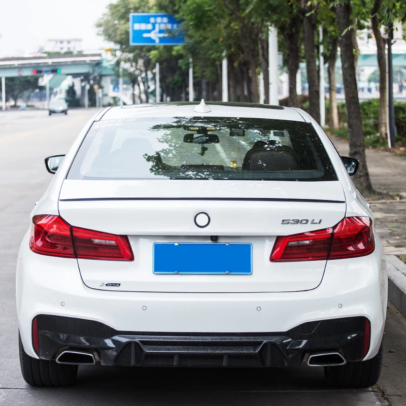 Спойлер G30 из углеродного волокна M5 для BMW 5 серии 525 528 530 540 облегченный задний