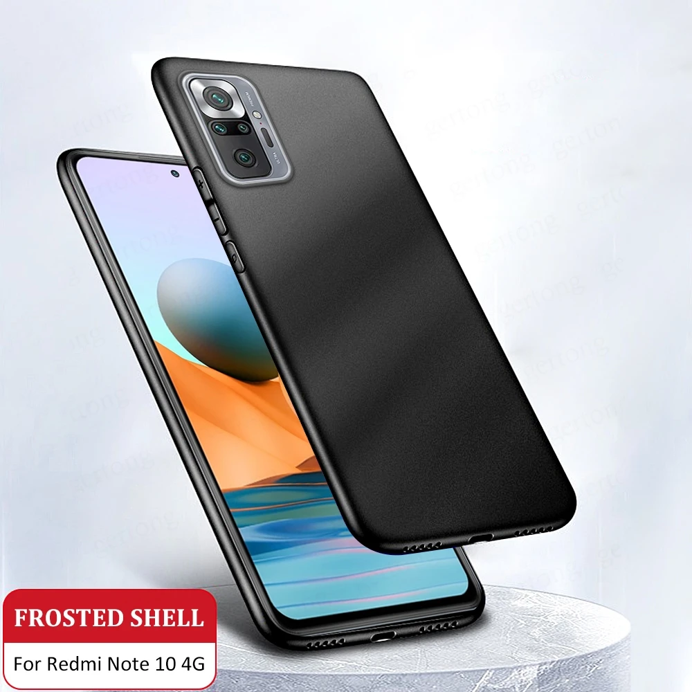 silicone phone cases for xiaomi redmi note 10 pro max 10 pro 10 11 10s cover soft black cover redmi note 11 pro note10 pro case free global shipping