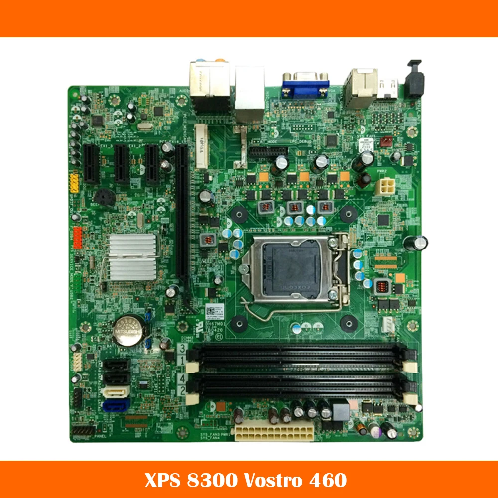 

Материнская плата для настольного компьютера DELL XPS 8300 Vostro 460 DH67M01 Y2MRG 0Y2MRG HWY8Y LGA1155 полностью протестирована