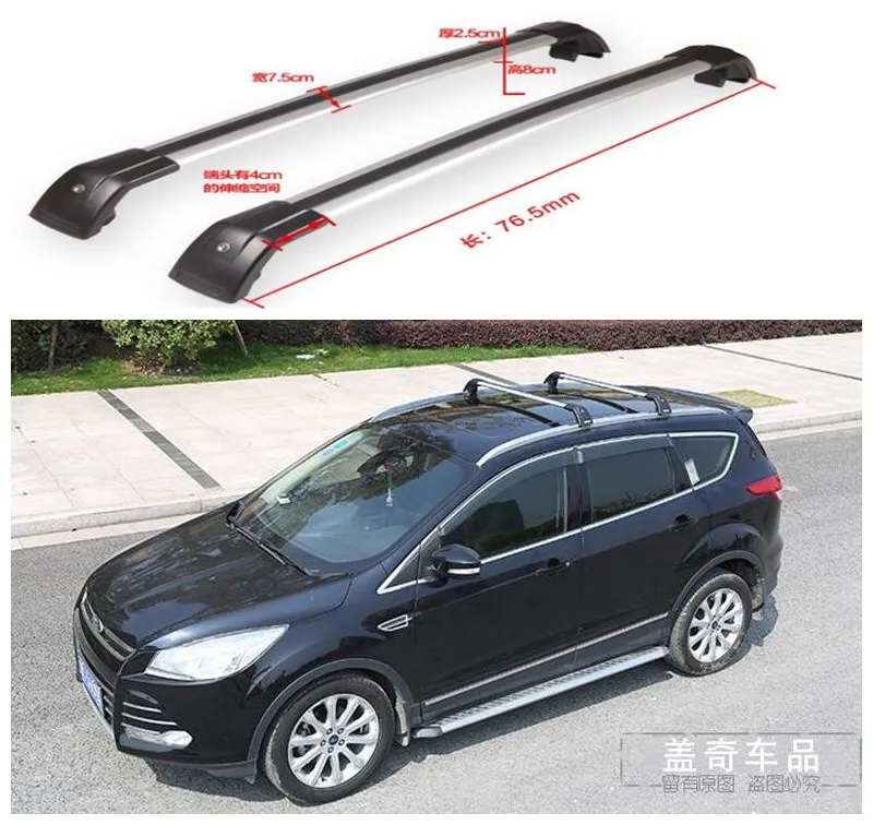 

High quality Aluminum alloy Roof Racks Luggage Rack Crossbar Fits For Mitsubishi Outlander 2015 2016 2017 2018 2019 2020
