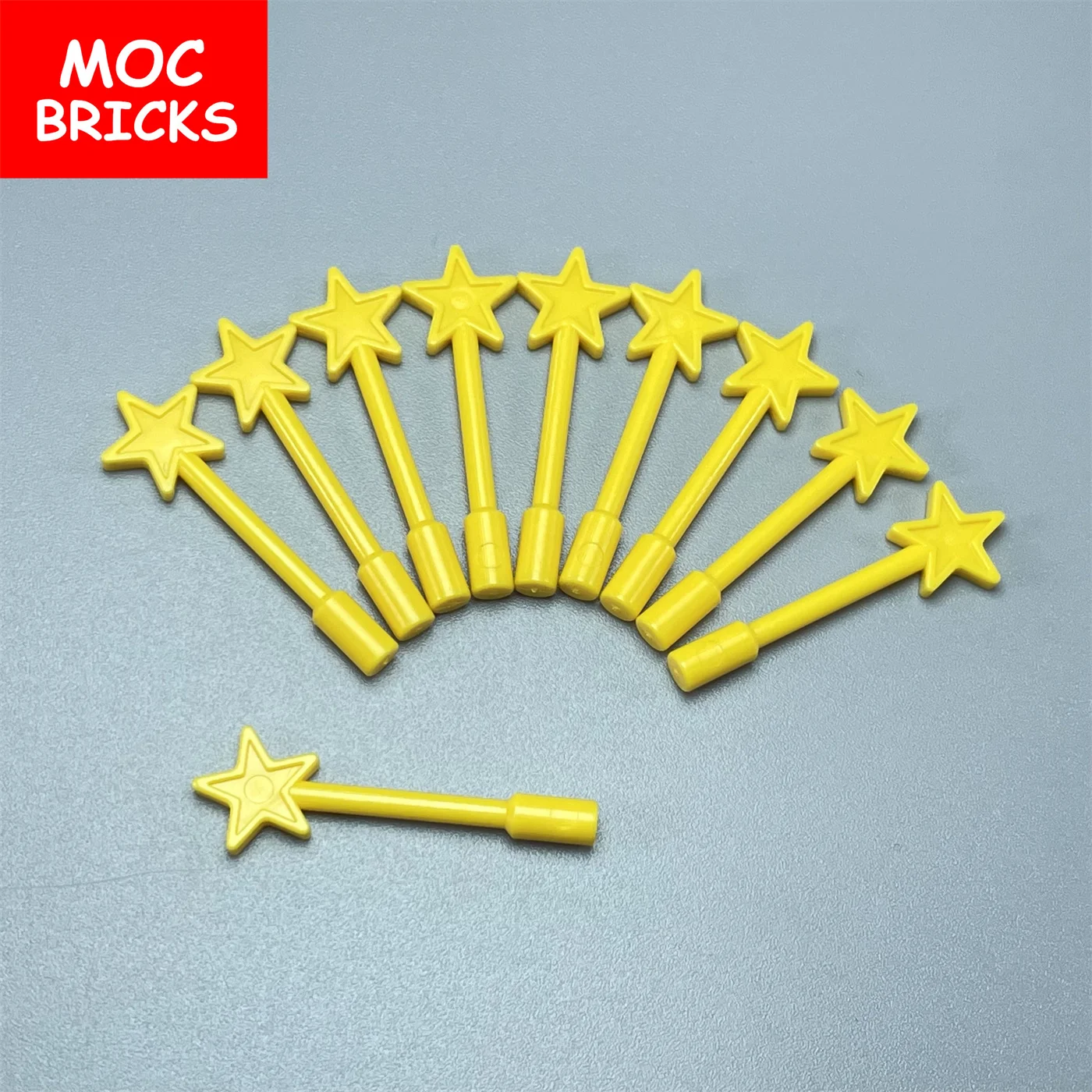 Кубики MOC 10 шт./лот утварь волшебная палочка 6124 детали для конструктора игрушки