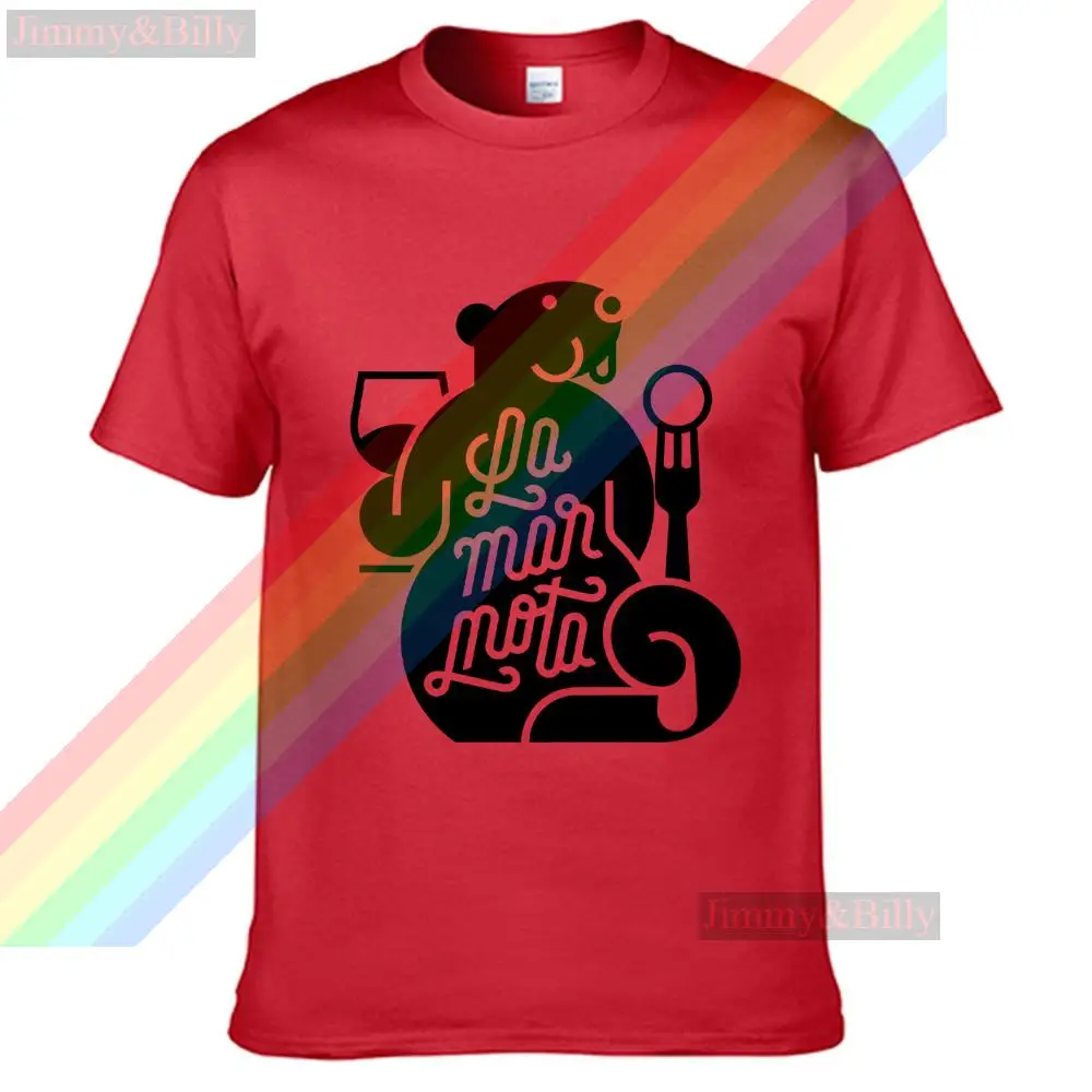 Мужские и женские летние черные футболки из 100% хлопка с надписью Marmot Is Drink Red Wine |