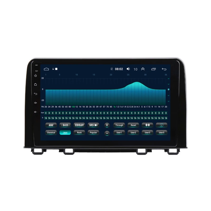 9 "2.5D IPS экран Android 1 автомобильный DVD GPS для HONDA CRV 2017 2019 аудио автомобильное радио