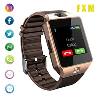 the mens watches bluetooth smart watch dz09 phone with camera sim tf card android smartwatch phone call bracelet clock pk q18