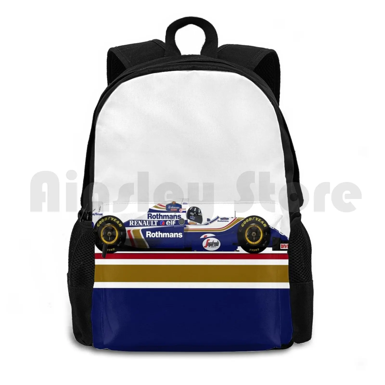 Дэймон Хилл-Уильямс Fw16b Летний сезон уличный походный рюкзак с цветами Ротман