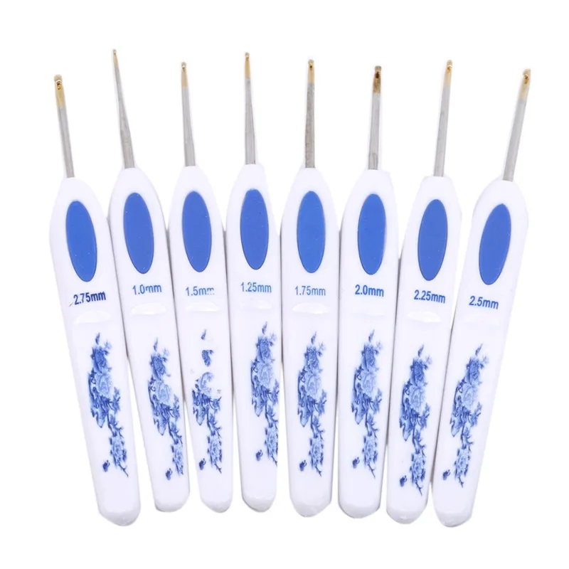 9 шт./компл. 2019 спицы для вязания крючком свитера аксессуары шитья Haaknaalden DIY ручной