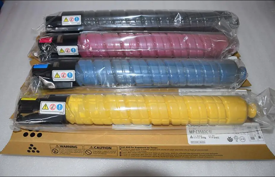 Новый цветной тонер-картридж для копировального аппарата совместимый с ricoh MPC3002