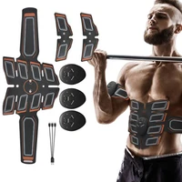 eletric abdominal muscle stimulator belt exerciser ems fitness equipment 8 pack abdominal muscles trainer massager 2021 hot
