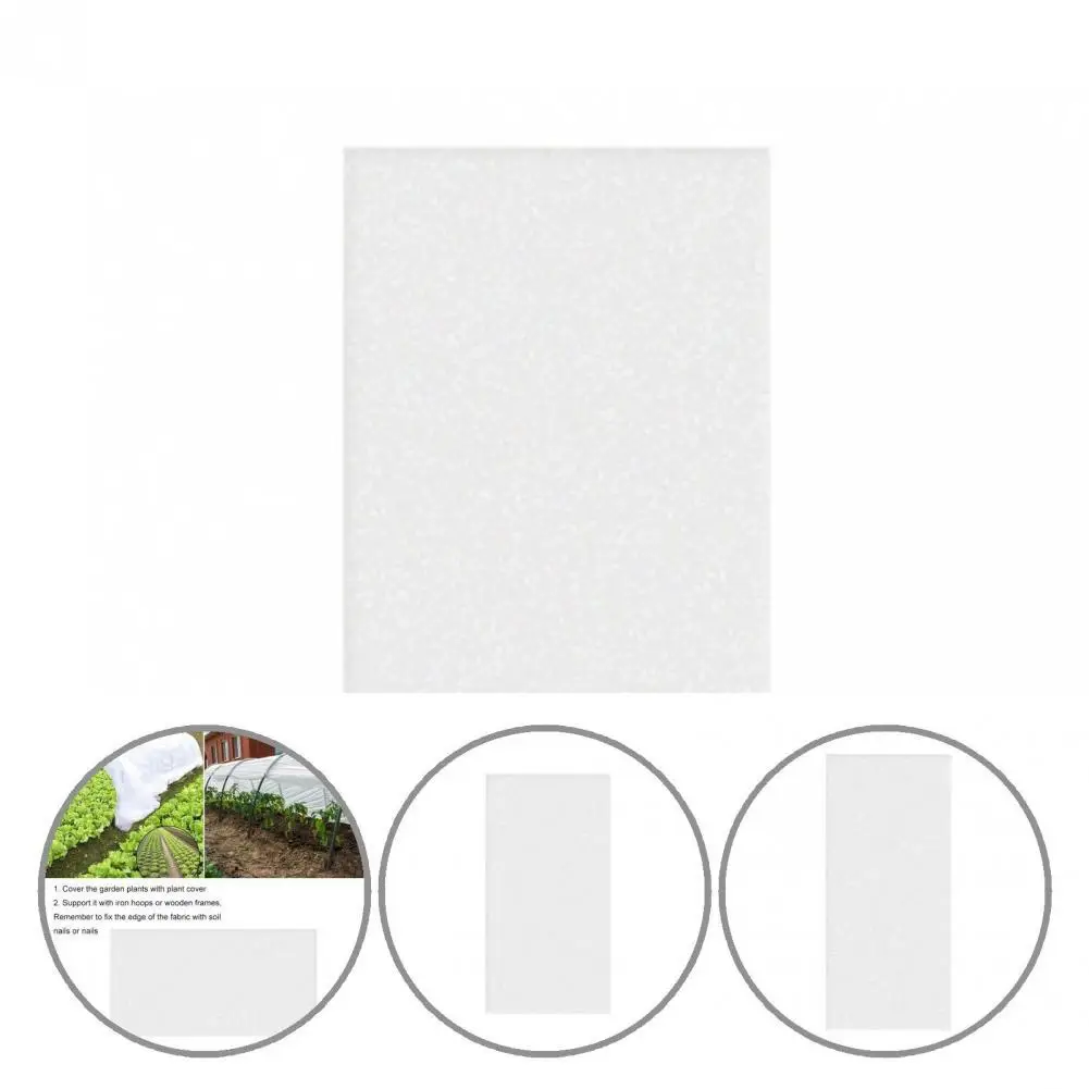 

Simple Installation White Color Garden Insect Barrier Net Cover for Yard