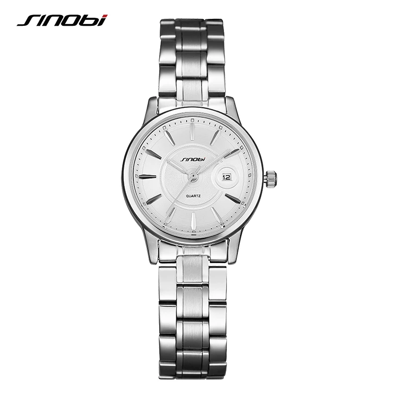 Высококачественные Женские кварцевые наручные часы SINOBI роскошные женские из
