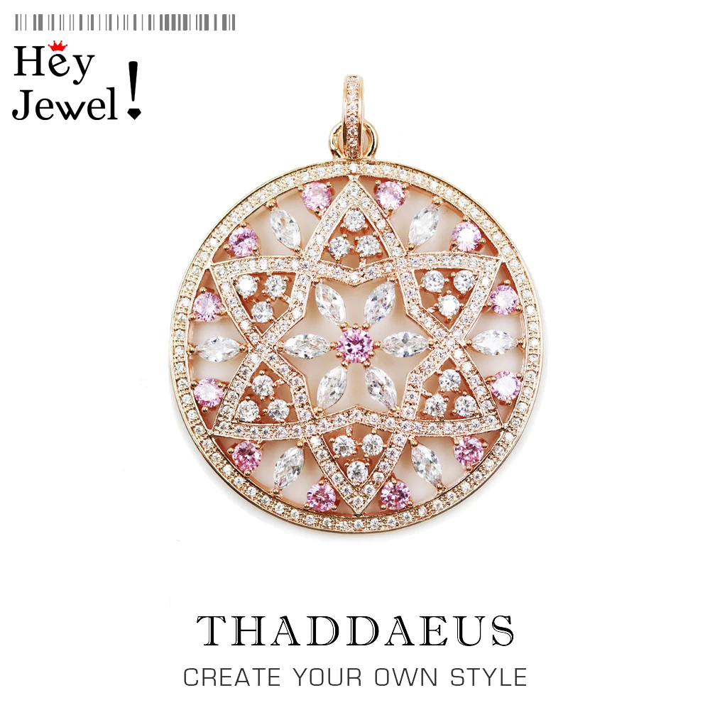 Подвеска с цветочным орнаментом модные ювелирные украшения для любви