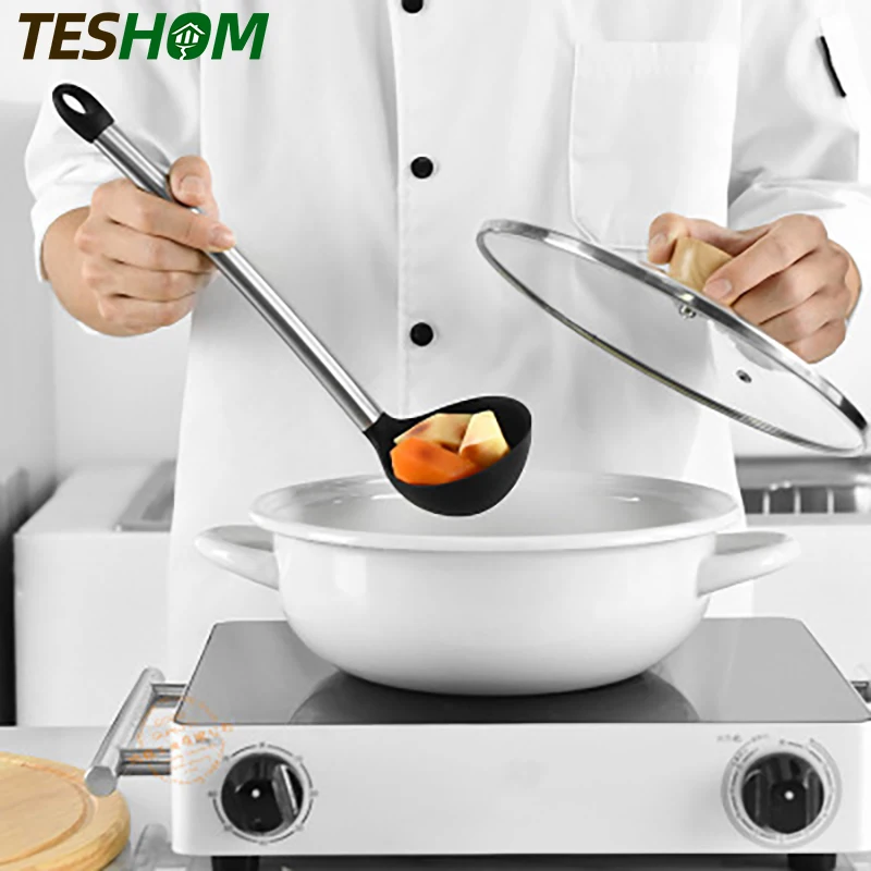 9 шт. набор кухонной утвари инструменты для приготовления пищи силиконовая