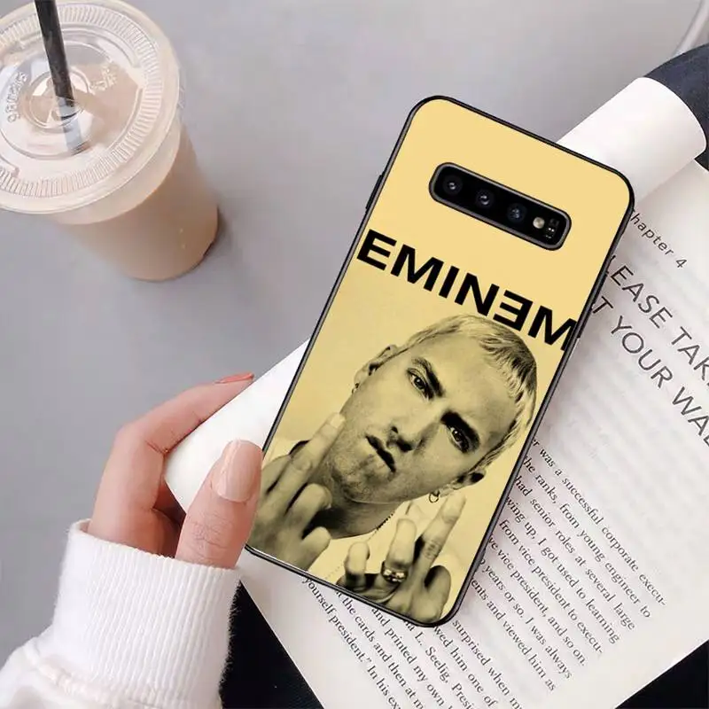 

Rap God Eminems Phone Case For Samsung Galaxy S5 S6 S7 Edge Plus S8 S9 S20 Plus S20 ULTRA S10lite 2020 S10 Cove Fundas Case