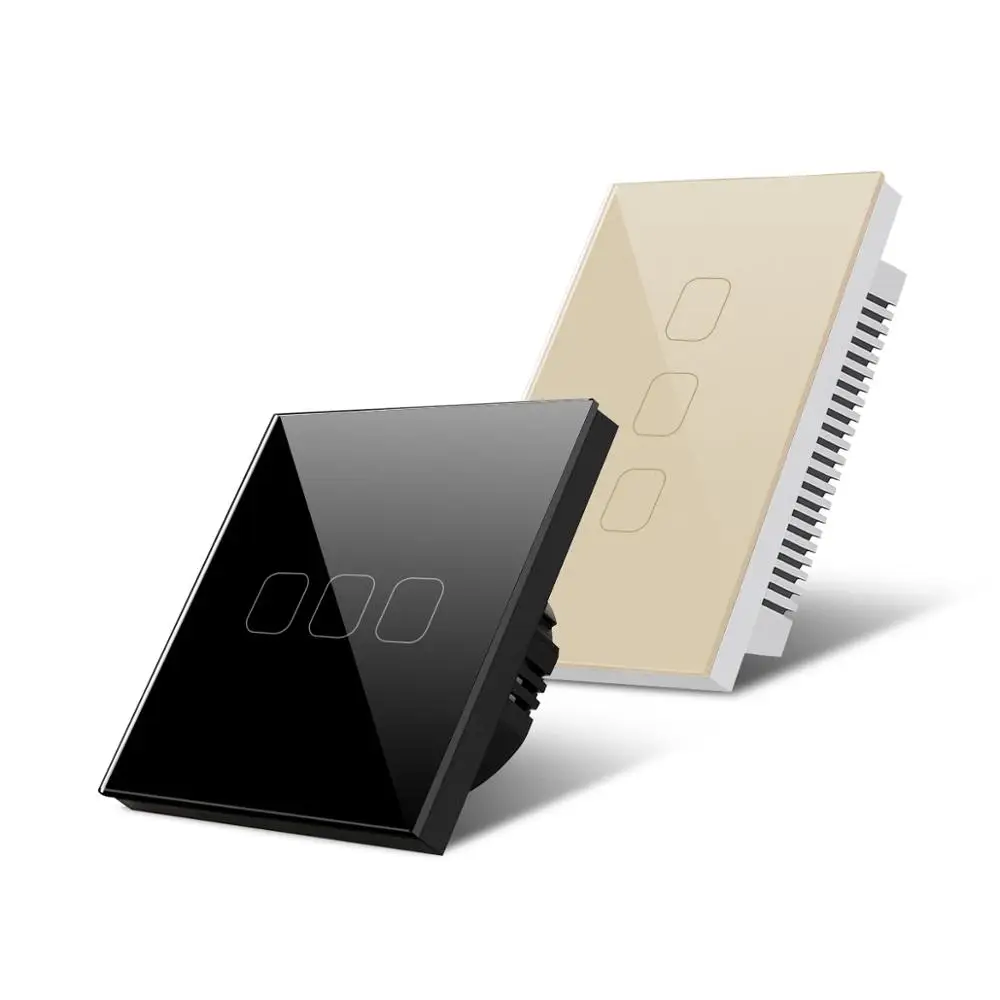 Светодиодный свет сенсорный выключатель светодиодный лампы EU/US/UK AU Стандартный