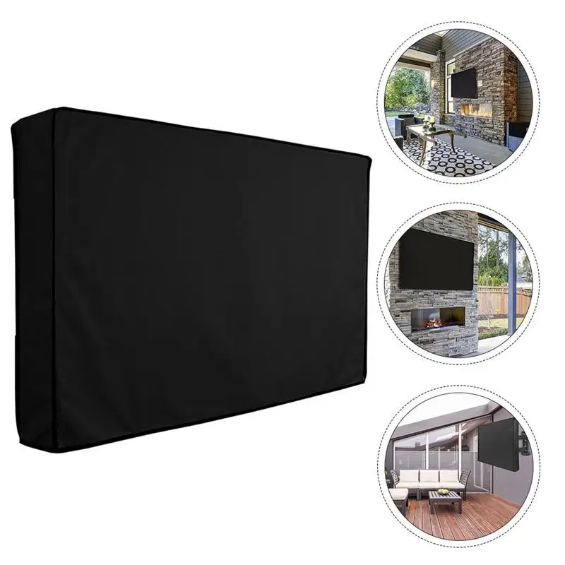 

Dustproof Outdoor TV Cover Waterproof TV Set Cover Flat TV Screen Protector