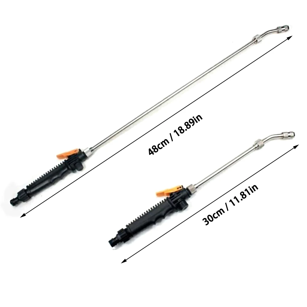 

Car High Pressure Water Gun 30/48cm Jet Garden Washer Adjustable Car Washer Spray Watering Spray Sprinkler Car Washing Tools