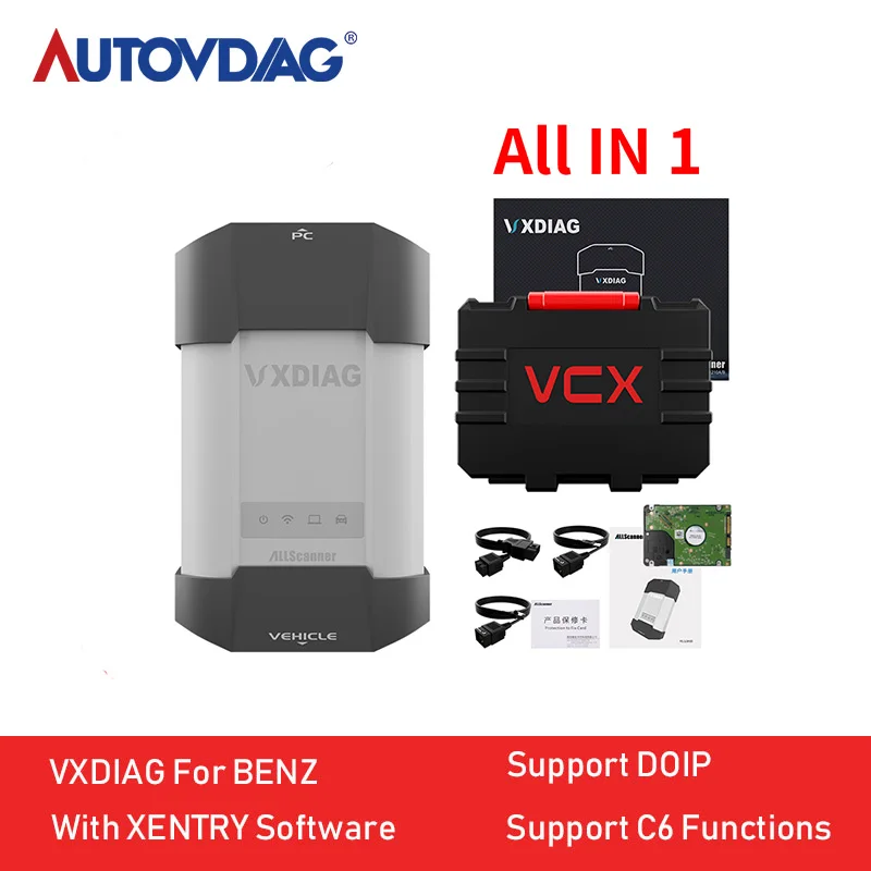 Новый диагностический инструмент Vxdiag Multidiag для G-M Tech2 Land Rover Bmw Icom A2 Toyota star C4 C5 benz c6