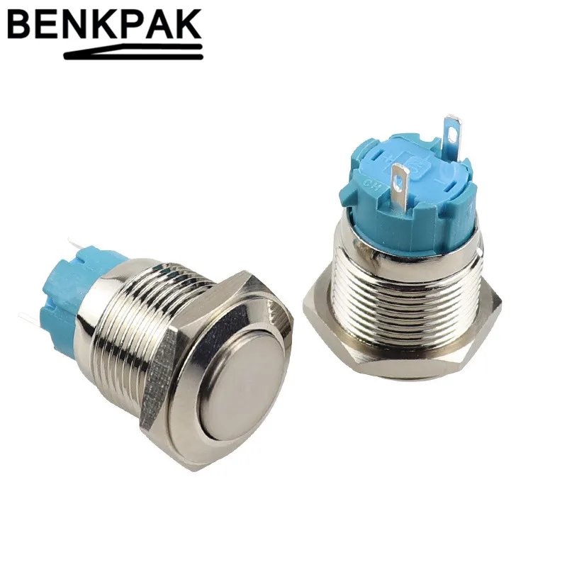 16-миллиметровый Meta мгновенный удлиненный кнопочный переключатель 2pin |