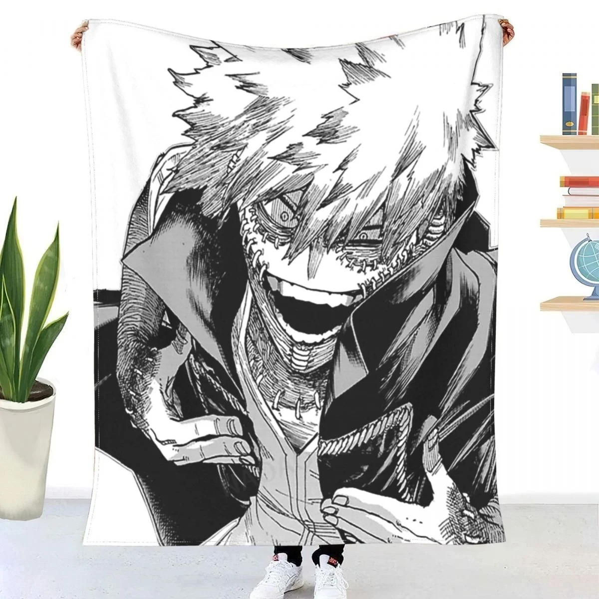 

Todoroki Touya Throw Blanket Sheets on the bed blanket/ on the sofa decorative bedspreads for children throw blankets sofa cover