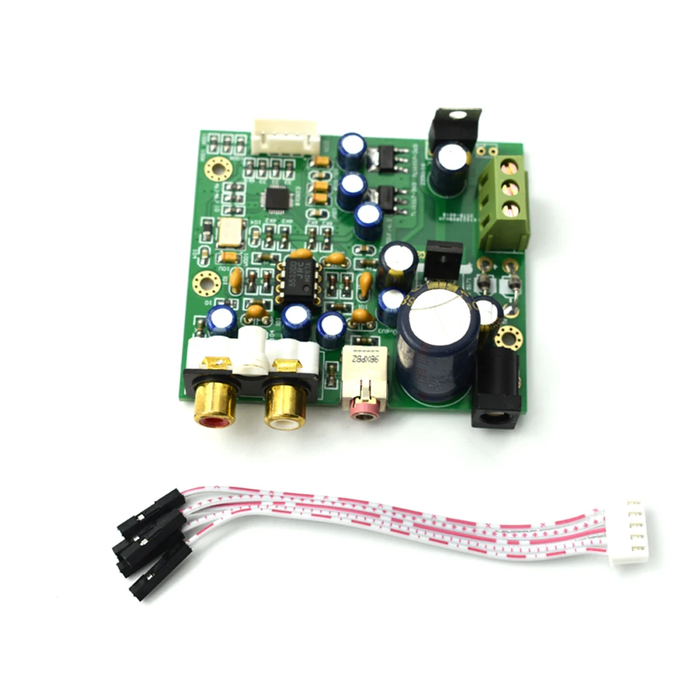 Lusya ES9018K2M ES9018 I2S Входная декодирующая плата фрезерная пластина HIFI DAC поддерживает