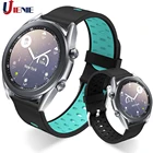 Силиконовый ремешок для часов для Samsung Galaxy Watch 3 41 ммActive 2 Gear S2 спортивный браслет сменный Браслет Correa