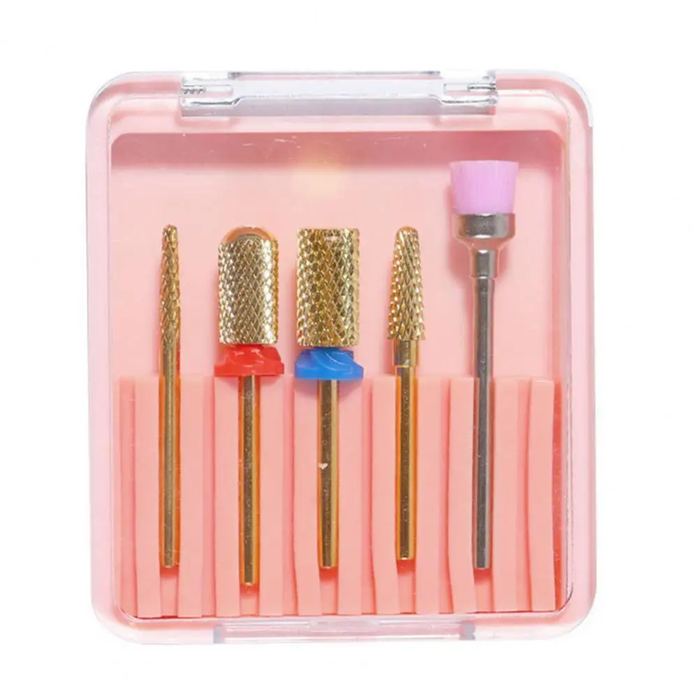 

Straight Grooved Nail Art Tools Various Styles Nail Drill Bits for Manicure