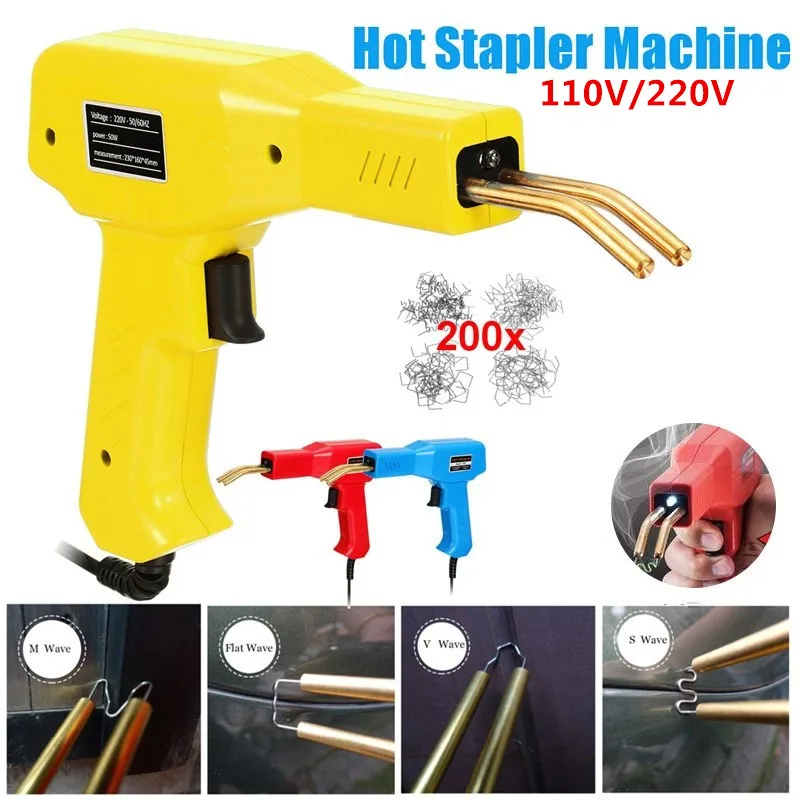 Станок для степлера пластиковый сварочный аппарат инструменты гаража степлер 50