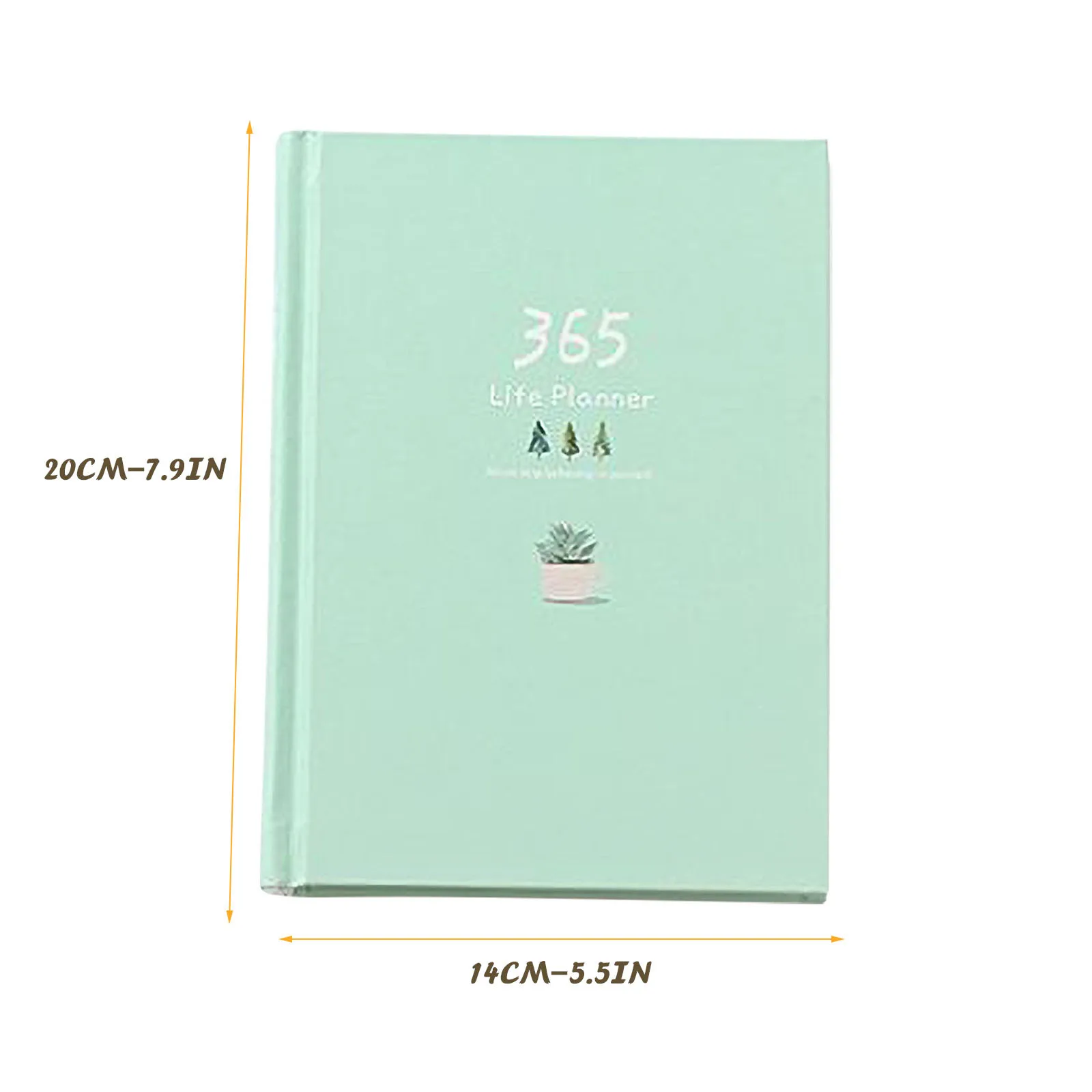

2021 Fashion A6 Week To View Notepad Diary Hardback Cover Fashion Design Planner Portable Notebook School Stationery Supplies