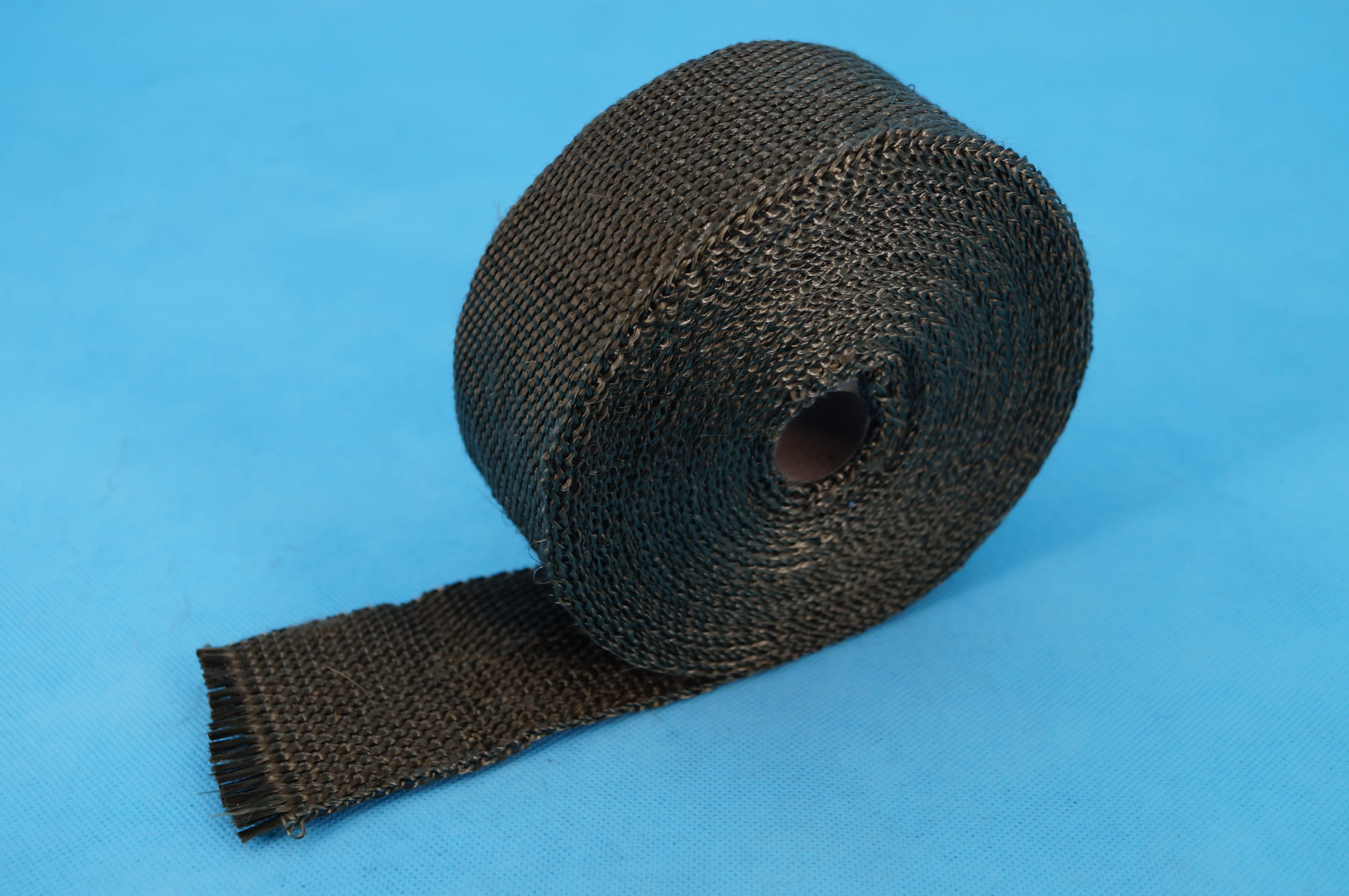 

Длина 393 "дюймов/10 метров ширина 1" дюймов/2,5 см коллектор турбо лента термическая Передняя труба турбо изоляционная лента черный