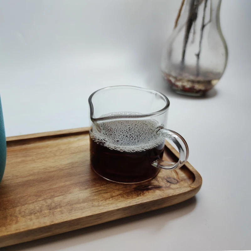 3oz/70 мл с двойными стенками эспрессо измерительный Стекло Кубок кружки выстрел