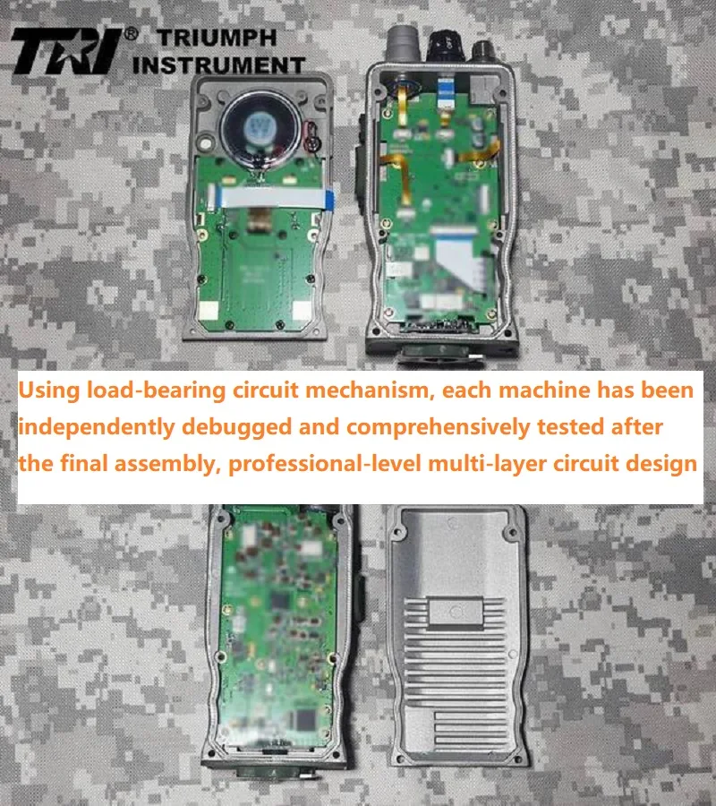 TRI Instrument Newly Upgraded PRC-152 (MULTIBAND) 15W 12.6V Multi-Band Handheld FM Radio