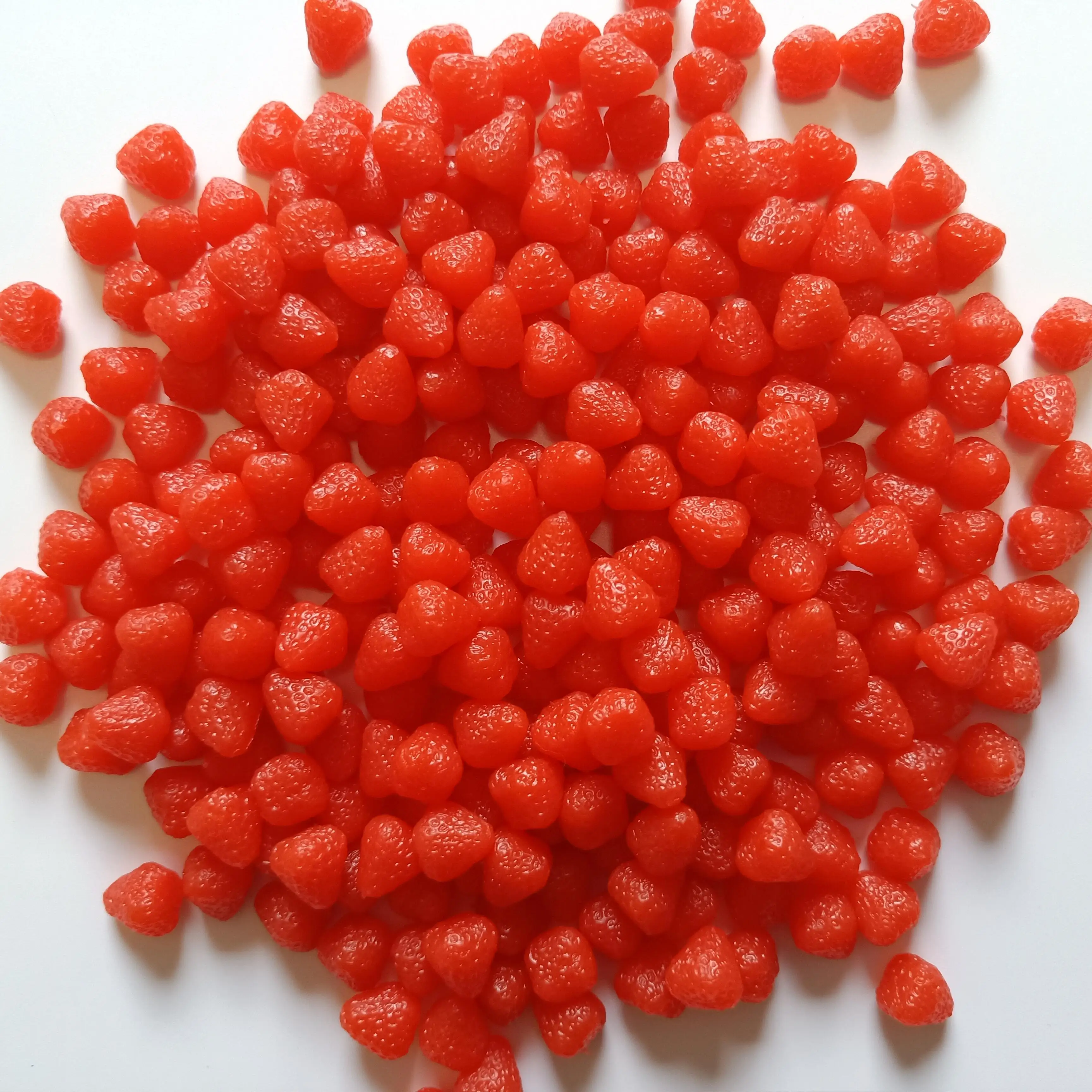 100 шт./лот миниатюрные изделия из ПВХ имитация продуктов искусственная клубника