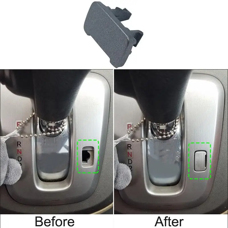 [LHD] черная/серебристая Панель передач разблокировка карты пряжка автомобильные
