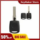 OkeyTech необработанное лезвие, замена ключа зажигания, брелок зажигания автомобиля, чип транспондера ID48 для VW Volkswagen SKoda, оригинальные чехлы