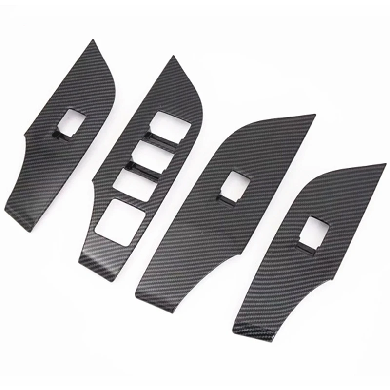 Автомобильные аксессуары Стильные наклейки из углеродного волокна на окно