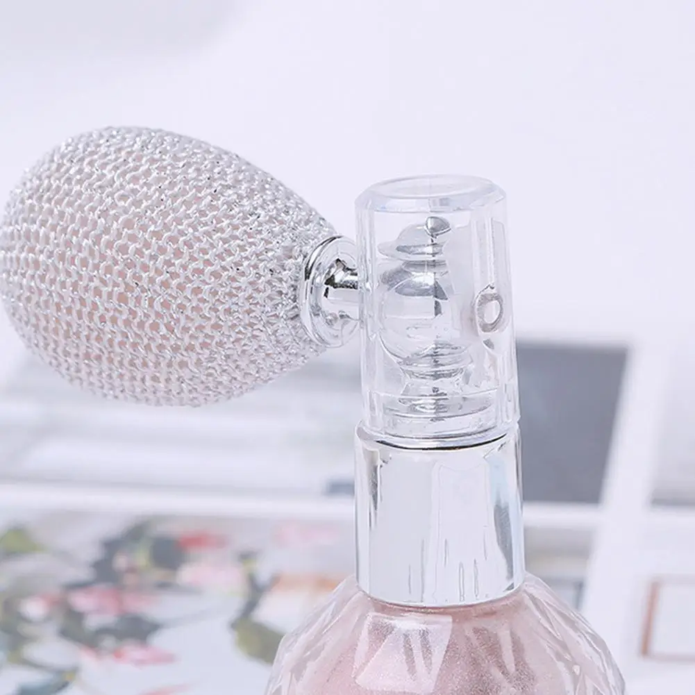 Новинка 4 цвета свободная пудра для лица тени век высокий светильник спрей тела