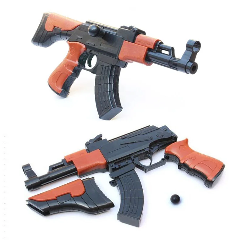 Abbyfrank 1 шт. AK47 игрушечный пистолет моделирующая модель набор сделай сам